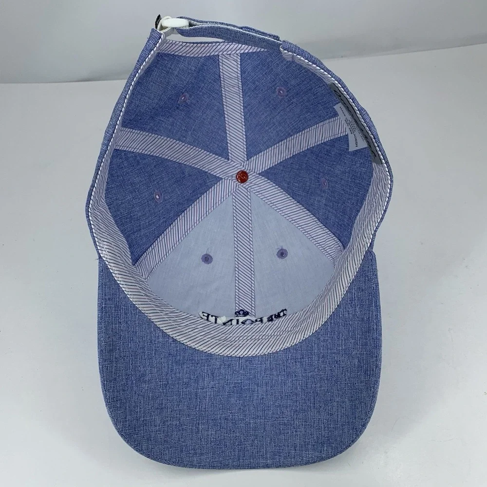 The Pointe Branson Hat Light Blue OSFA Adjustable Golf Imperial Baseball Cap